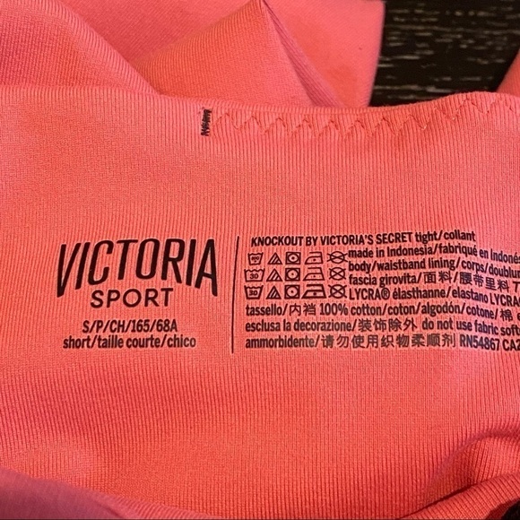 VICTORIA'S SECRET VSX Sport Knockout Leggings Pockets Size Small S - Picture 8 of 8